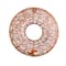 11" Wired Copper Circle Wall Sconce Candle Holder
